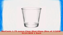 BarConic 175 ounce Clear Shot Glass Box of 12GW5114BOX 1 Each 6228b821