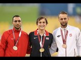 Men's high jump T42 | Victory Ceremony |  2015 IPC Athletics World Championships Doha