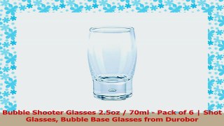 Bubble Shooter Glasses 25oz  70ml  Pack of 6  Shot Glasses Bubble Base Glasses from 50a0c614