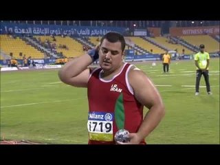 Men's shot put F12 | final |  2015 IPC Athletics World Championships Doha