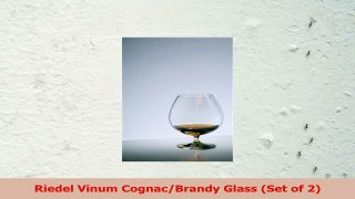 Riedel Vinum CognacBrandy Glass Set of 2 9b6b3360