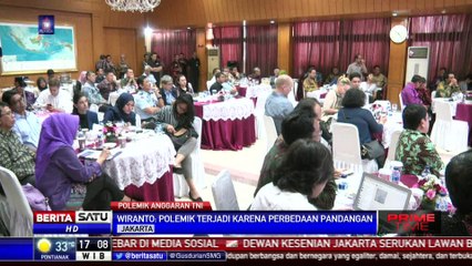 Menkopolhukam Menengahi Polemik Menhan-Panglima TNI