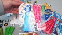 Disney Princess Elsa Sticker Dress up Finding Dory English Learn Numbers Colors Toy Surprise YouTu