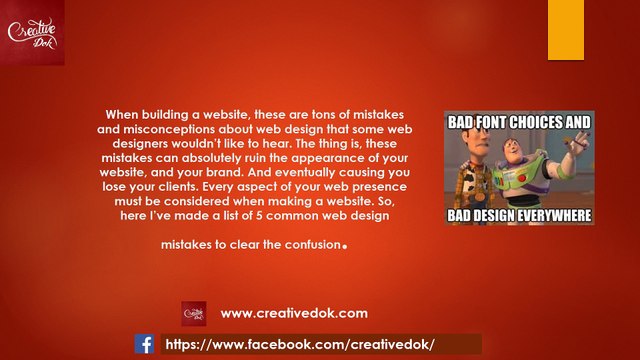 4 Common Web Design Mistakes Made By Startups in Dallas