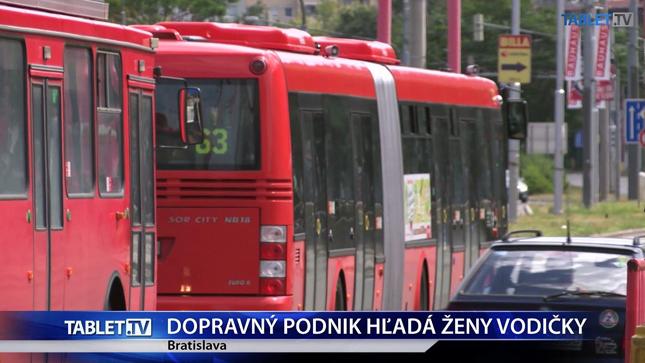 Dopravný podnik Bratislava chce zvýšiť podiel vodičiek