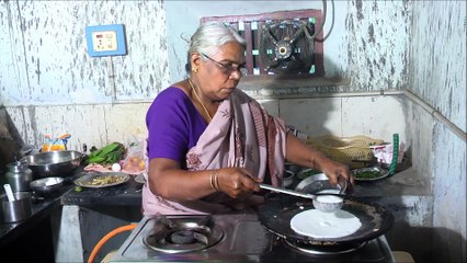 rice dosa with egg south indian tasty receipe