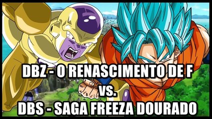 Vlog #8 - Diferenças entre a saga Freeza Dourado de DBS e o filme DBZ-O Renascimento de F