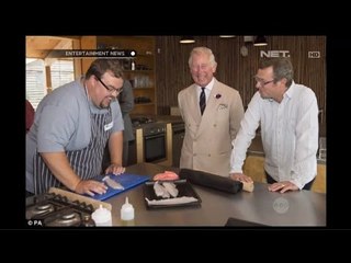 Pangeran Charles mengunjungi kebun organik