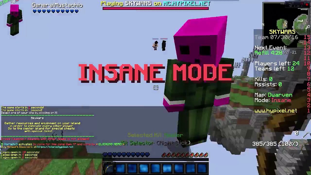 Minecraft Sky Wars : RUSHED!