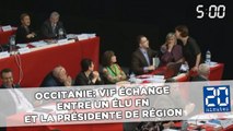 Occitanie: Vif échange entre un élu Fn et la présidente de région