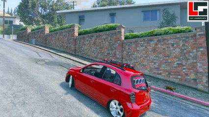GTA V ♣ NISSAN MARCH REBAIXADO ♣ TESTE DE SOM
