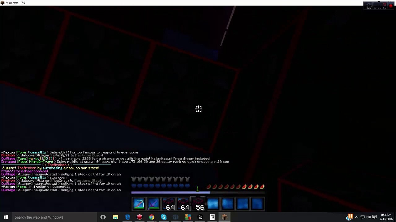 Minecraft Factions Black Ep 34: Speed Runs