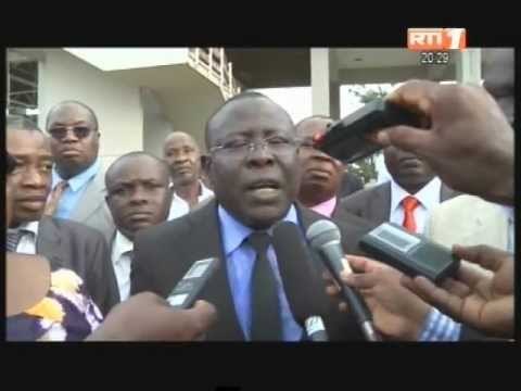 Une délégation du RDR et le Ministre Bacongo ont visité les chantiers de l'université de Cocody