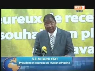 Deuxième réunion du G8 de l'Union Africaine: Le point du mini sommet de Cotonou