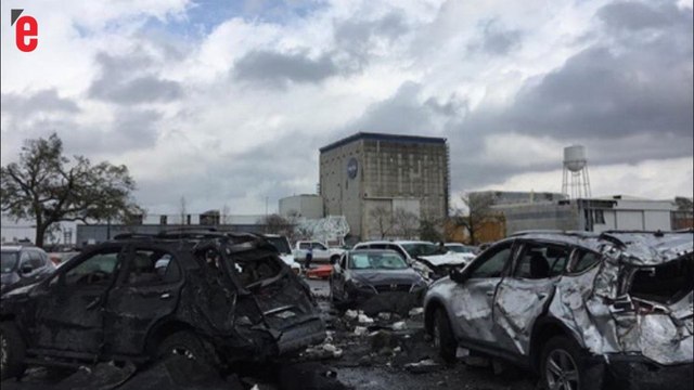 Aux Etats-Unis, une tornade endommage une usine d'assemblage de la Nasa