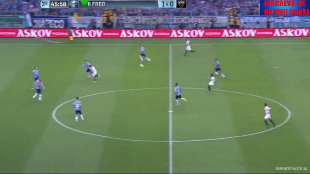 Cazares Gol Antológico, Grêmio X Atlético MG Final da Copa do Brasil 07.12.2016