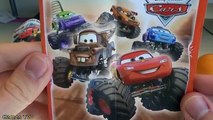 Cars Surprise Egg Disney Cars Pixar Toys Giant Kinder Egg Kids Flash McQueen Unboxing