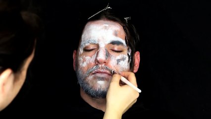 CRACKED STATUE MAKEUP TUTORIAL!