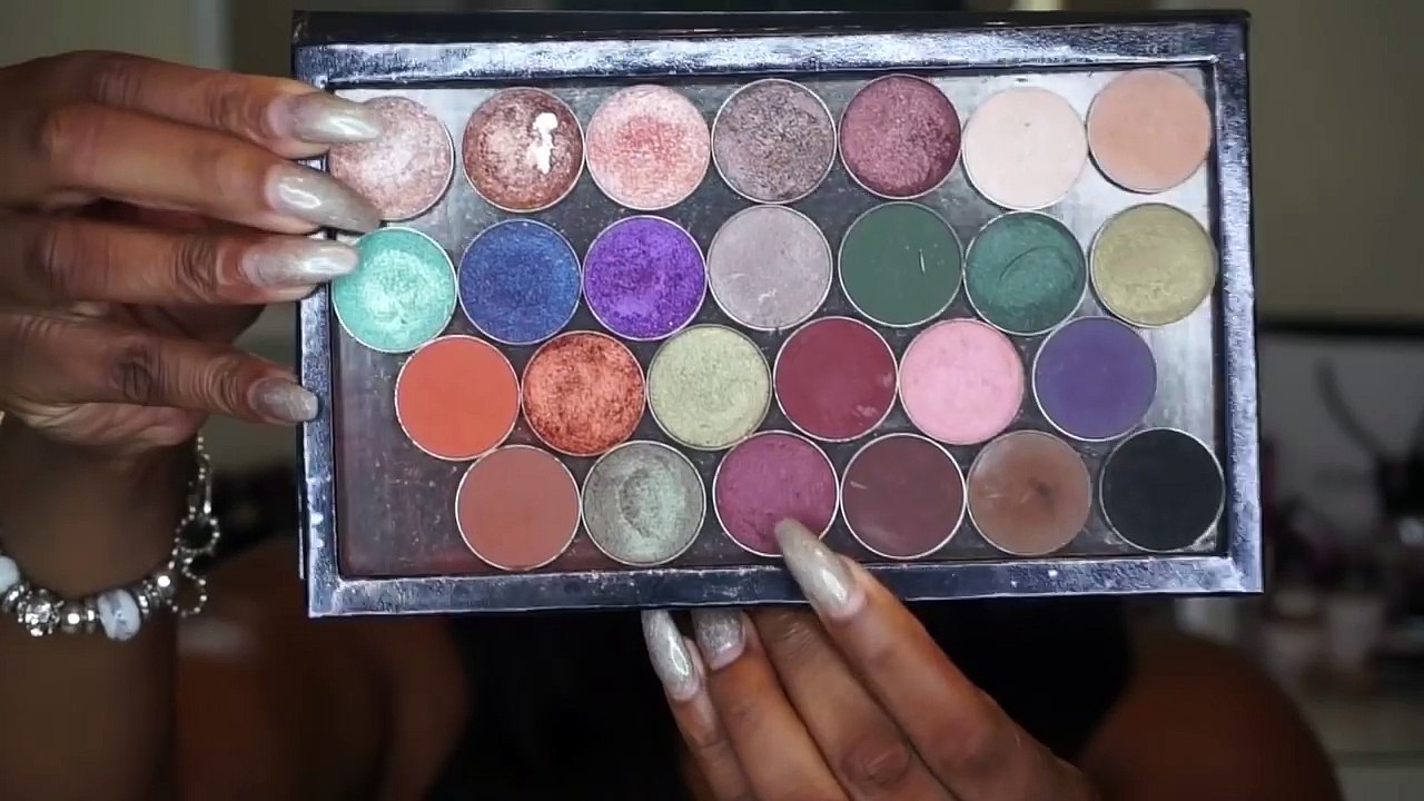 Cranberry Smokey Eye Tutorial for Brown Skin