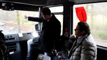 Marc Coucke et Bart Maerten font visiter les différents sites du projet de La Petite Merveille à Durbuy