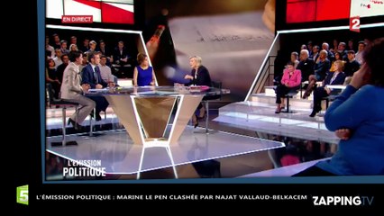 Marine Le Pen : Najat Vallaud-Belkacem l’accuse de mentir dans l’Émission Politique