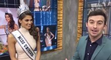 65th Miss Universe Iris Mittenaere Interview LIVE - Good Morning America Backstage