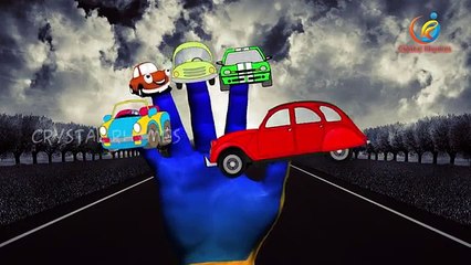 3d Cars Finger family Nursery Children English Rhymes | Animated Color full Cars Collection