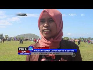 Video herunterladen: Puncak Kemeriahan Festival Pesona Tambora 2016 - NET24