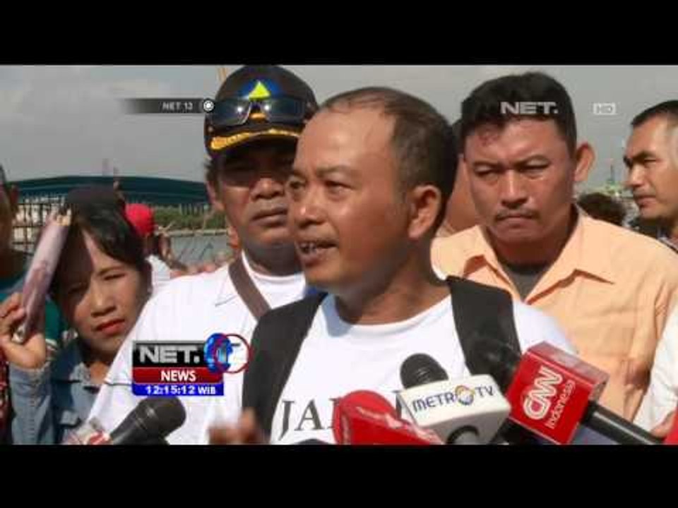 Ratusan Nelayan Muara Angke Tolak Reklamasi Teluk Jakarta - NET12