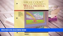 PDF [FREE] DOWNLOAD  High Court Case Summaries on Wills, Trusts, and Estates (Keyed to Dukeminier,