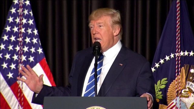 Trump vows to be 'ruthless' in fight against drug trafficking