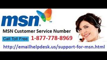 1-877-778-8969 How to Contact MSN Tech Support Toll Free Phone Number