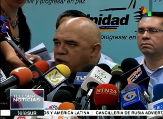Venezuela: la MUD anuncia proceso de reestructuración interna