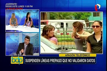 Osiptel: sepa qué hacer tras suspensión de líneas prepago no validadas