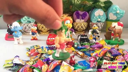 Играть doh сюрприз яйца сюрприз игрушки | шар-сюрприз, видео сюрприз яйца Коллекция игрушки для детей