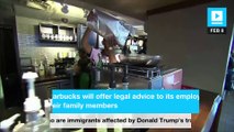 Starbucks offers free legal advice to immigrant employees affected by Trump ban