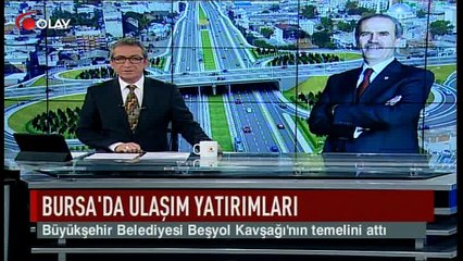 Beşyol Kavşağı'nın temeli atıldı (Haber 08 02 2017)
