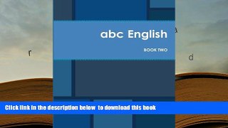 PDF [DOWNLOAD] abc English: Book Two READ ONLINE