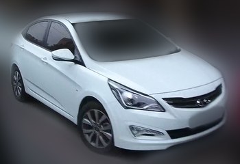 NEW 2018 HYUNDAI SOLARIS SEDAN WHITE. NEW generations. Will be made in 2018.