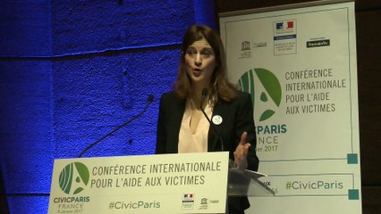 Video herunterladen: 2 - Discours d’ouverture par Mme Juliette MEADEL, secrétaire d’État auprès du Premier ministre, chargée de l’Aide aux victimes