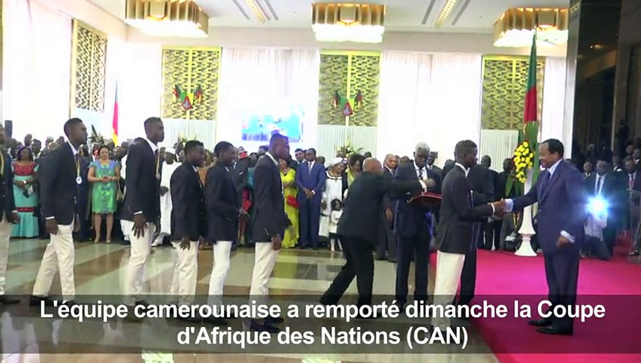 Cameroun: Paul Biya félicite les Lions indomptables