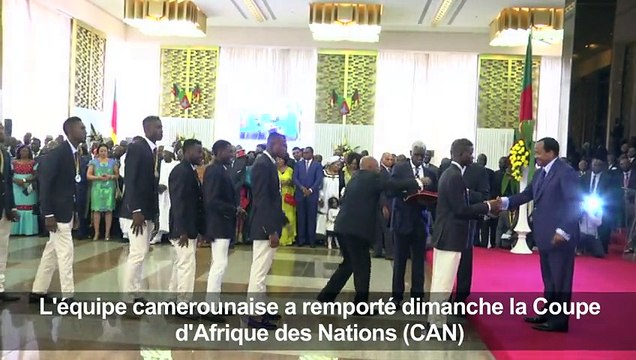 Cameroun: Paul Biya félicite les Lions indomptables