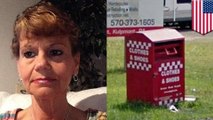 Woman gets arm stuck in clothing bin drop-box, dies of hypothermia