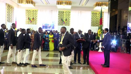 Cameroun: Paul Biya félicite les Lions indomptables