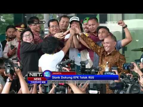 Slank Ikut Menyatakan Penolakan Terhadap RUU KPK - NET12