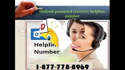 Dial Up 1-87-7-77-8-89-69 OUTLOOK Password Recovery number