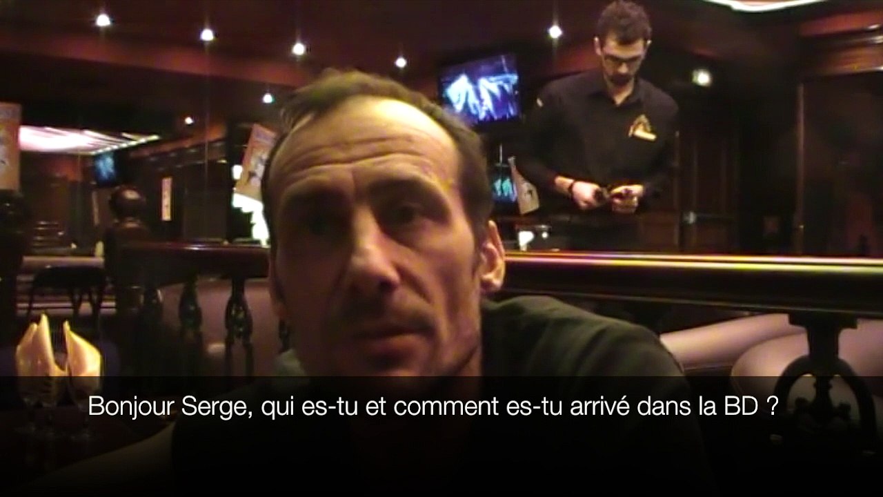 Serge Pellé en interview pour PlaneteBD
