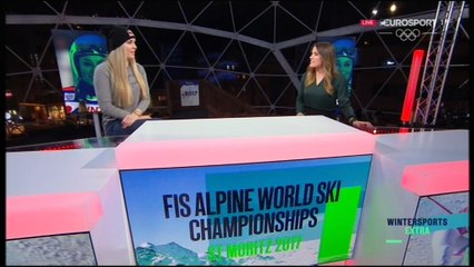 Lindsey Vonn Eurosport Interview 08.02.2017