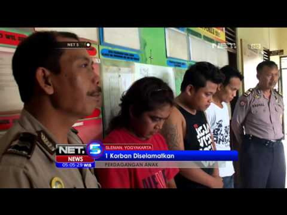 Polisi Tangkap 5 Pelaku Perdagangan Anak - NET5