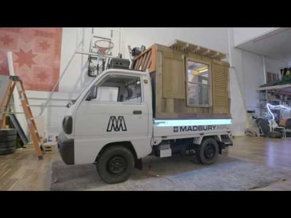 The Madbury Club + Microsoft Surface Experiments: Mobile Projection Unit